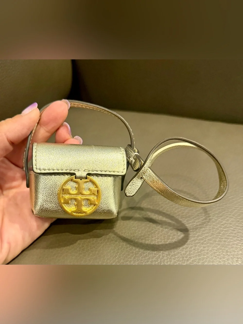Tory Burch shimmery metallic